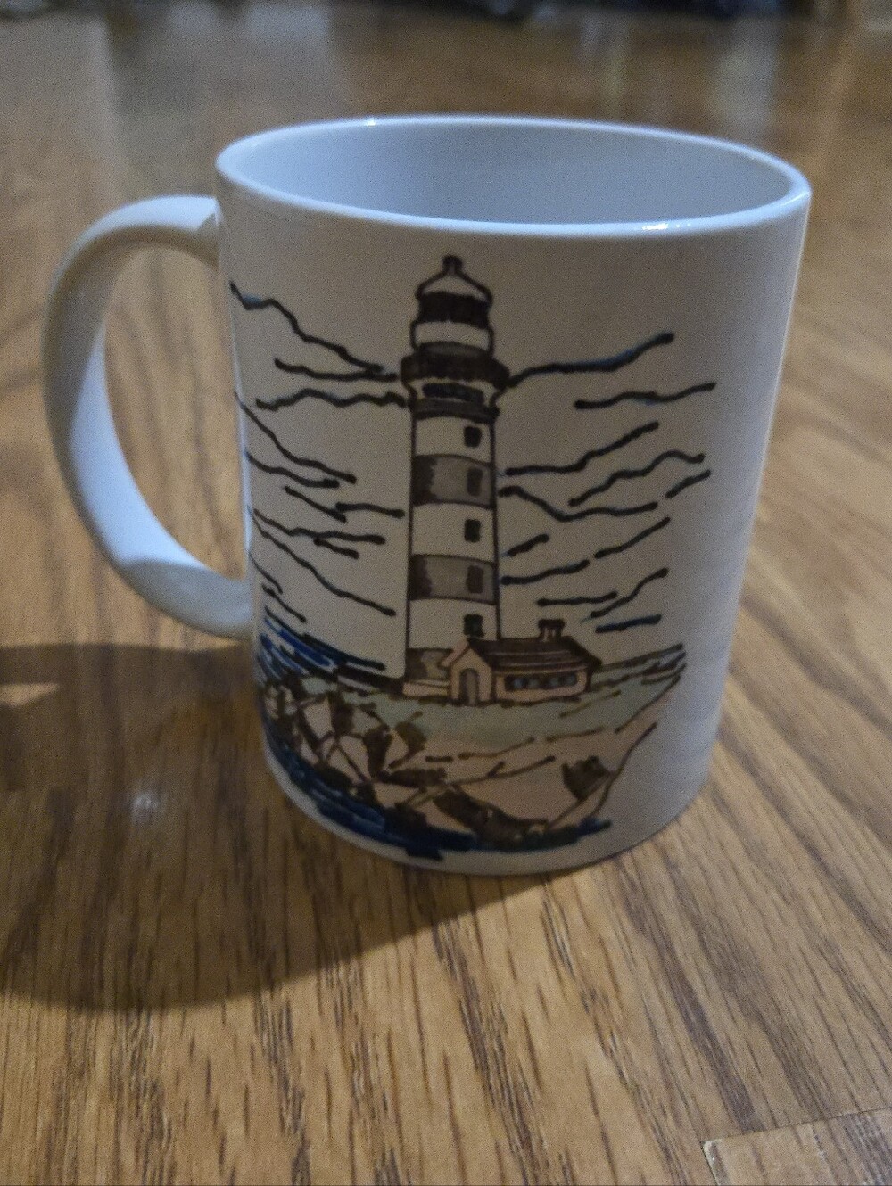 Light House/ Psalm Mug 12oz Homemade